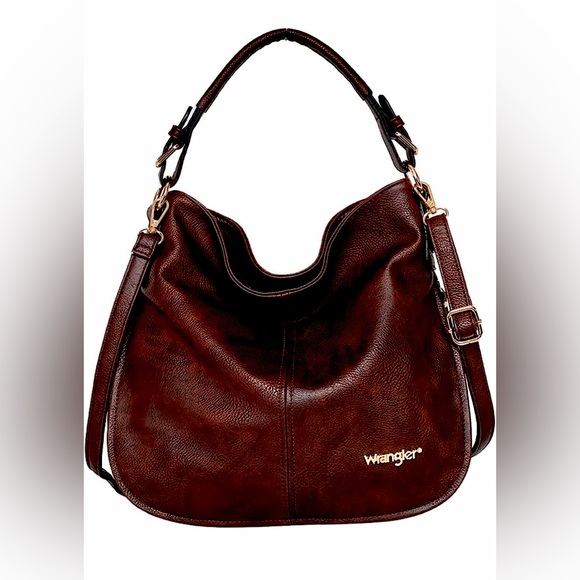 Wrangler Handbags - Leather Purses & Handbags Hobo Crossbody Bags Women,by Johnny Moon for Wrangler